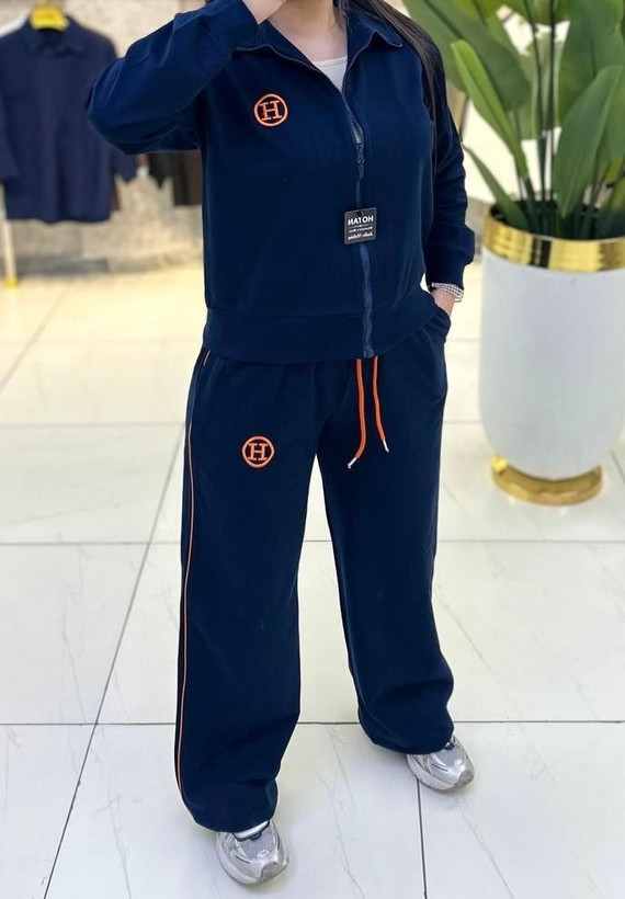 سیوشرت شلوار زنانه دورس۲نخ گرم مدل هرمس و پولو