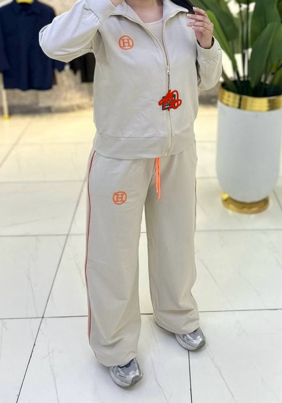 سیوشرت شلوار زنانه دورس۲نخ گرم مدل هرمس و پولو