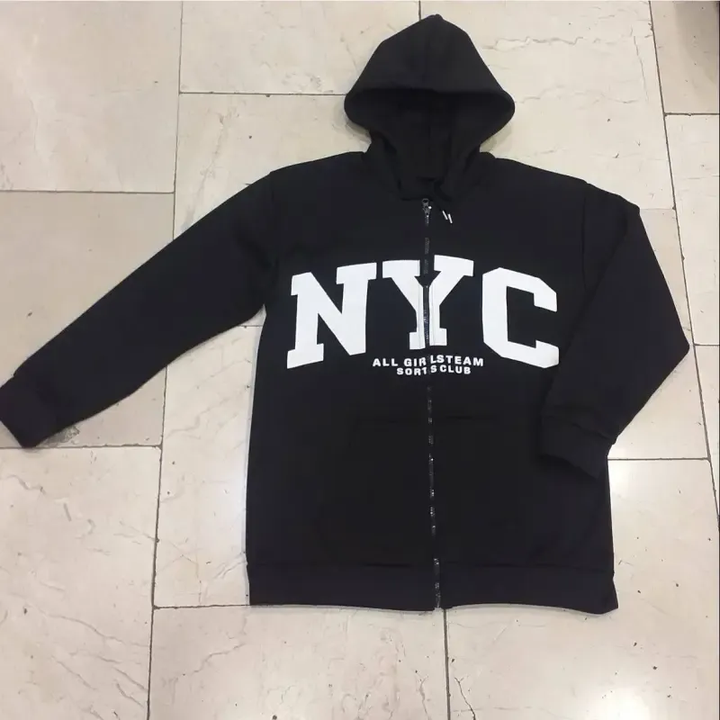 سویشرت NYC فلامنت داخل کرکی فری سایز