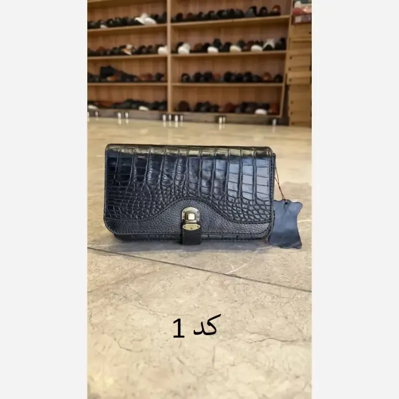 کیف اقتصادی باربی چرم طبیعی ابعاد 20 در 12