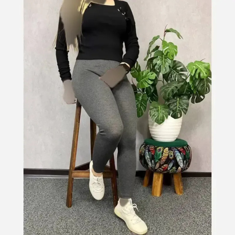 لگ کبریتی ملانژ پاییزه فریسایز زنانه